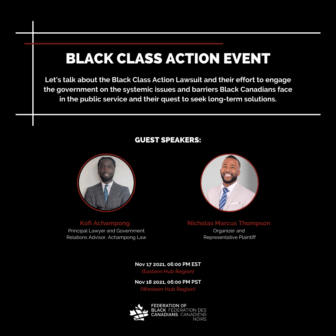 Black Class Action Event