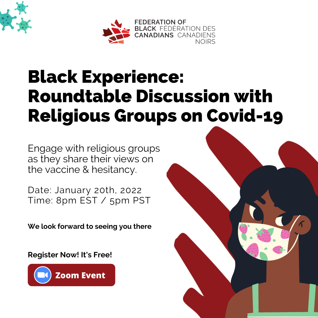 Black Experience: Roundtable Discussion with Religious Groups on Covid-19