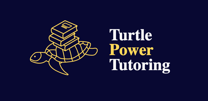 turtle power tutoring logo