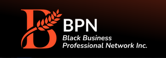 Black business professional network logo
