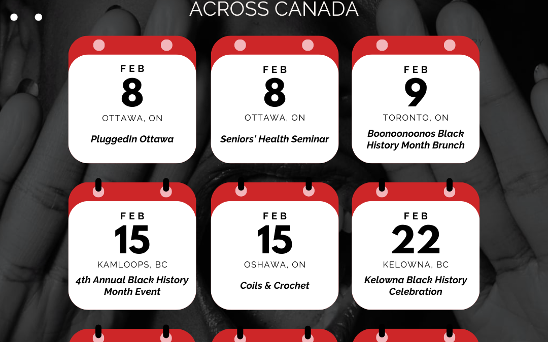 Black History Month Events to Celebrate Across Canada