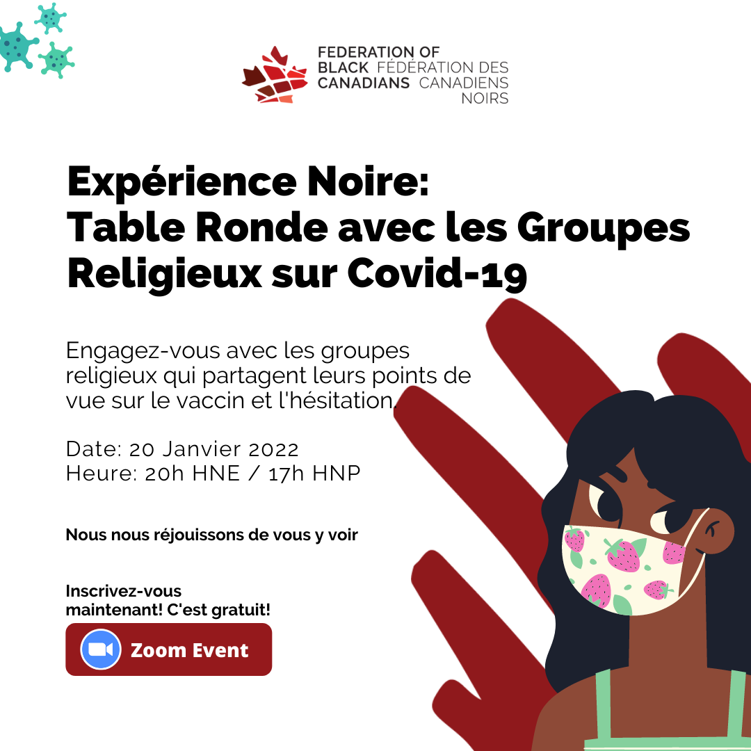 Expérience Noire: Table Ronde avec les Groupes Religieux sur Covid-19