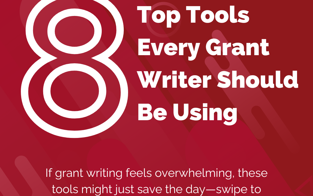 Top Useful Tools for Grant Writing for Non-Profits and Charities