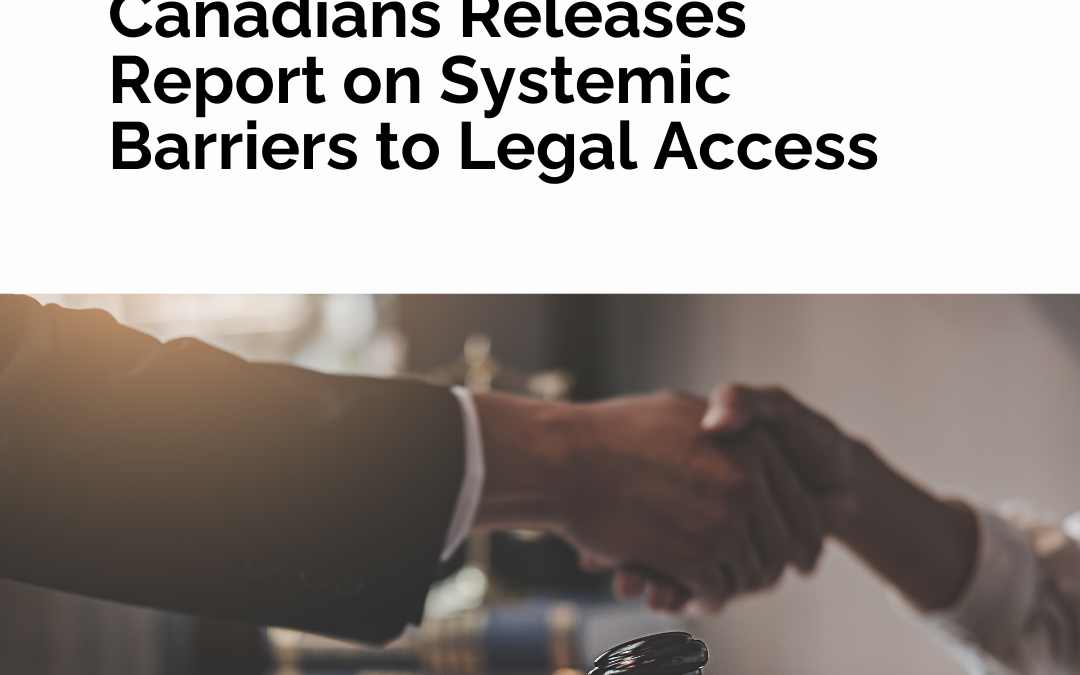 Federation of Black Canadians Releases Report on Systemic Barriers to Legal Access