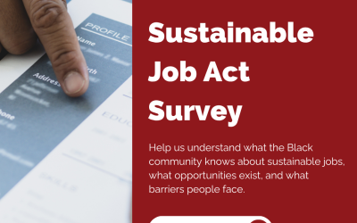 Your voice needed! Shape the Future of Sustainable Jobs for Black Canadians