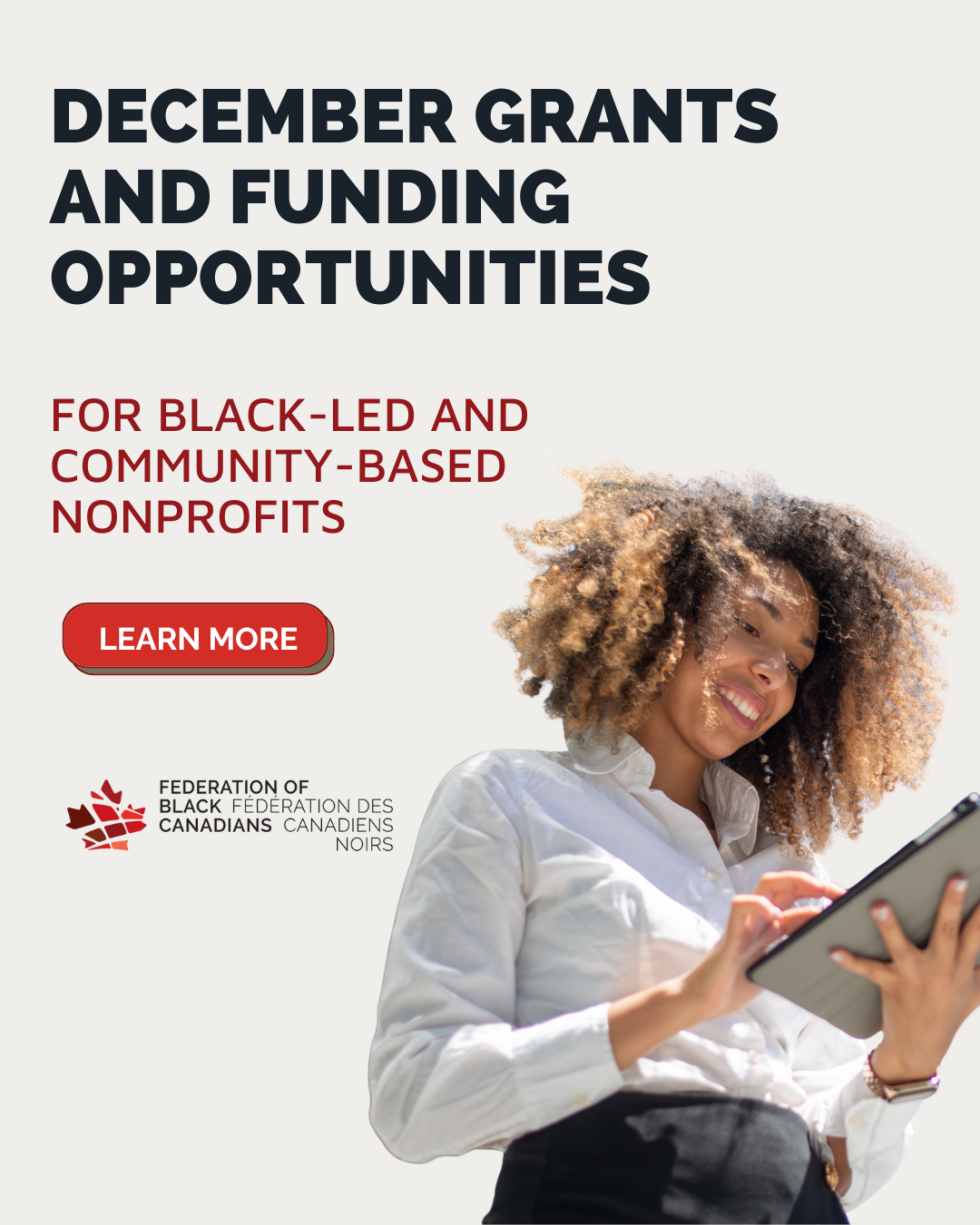 December 2025 – Grants and Funding Opportunities for Black-led and ...
