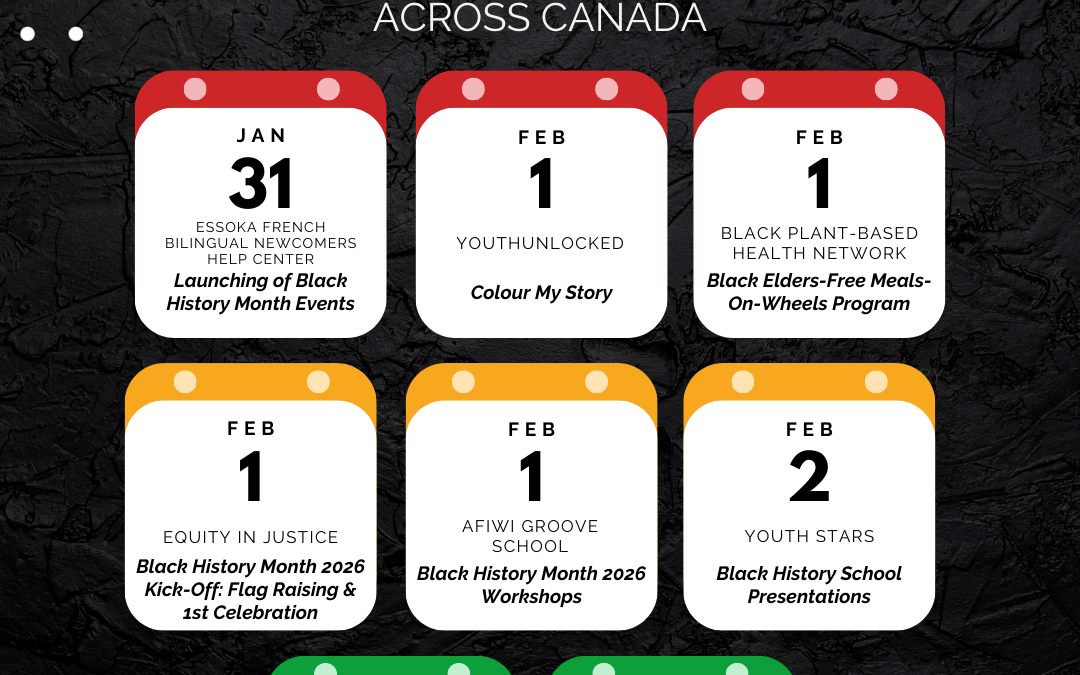 Black History Month 2026: Community Events Across Canada