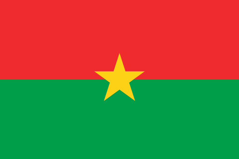 A flag with horizontal red, white, and blue stripes and a white star in a blue square in the upper left corner.